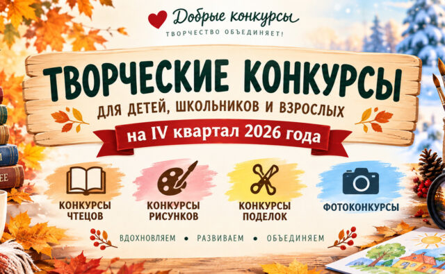 Конкурсы рисунков, чтецов, фотографий и&hellip;